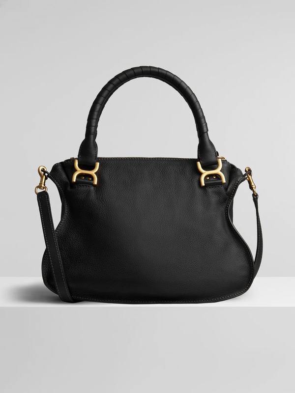 Chloé Bolsos Mujer Marcie Negras Suede NBLW35470